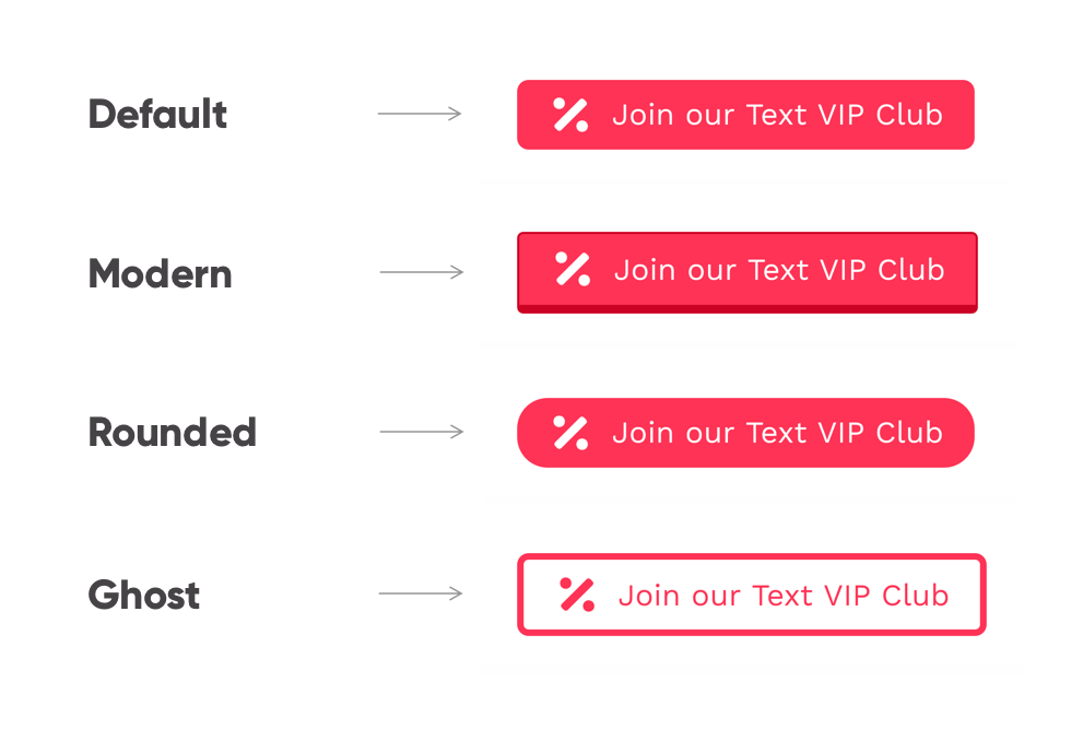 SMSBump Floating Button Styles