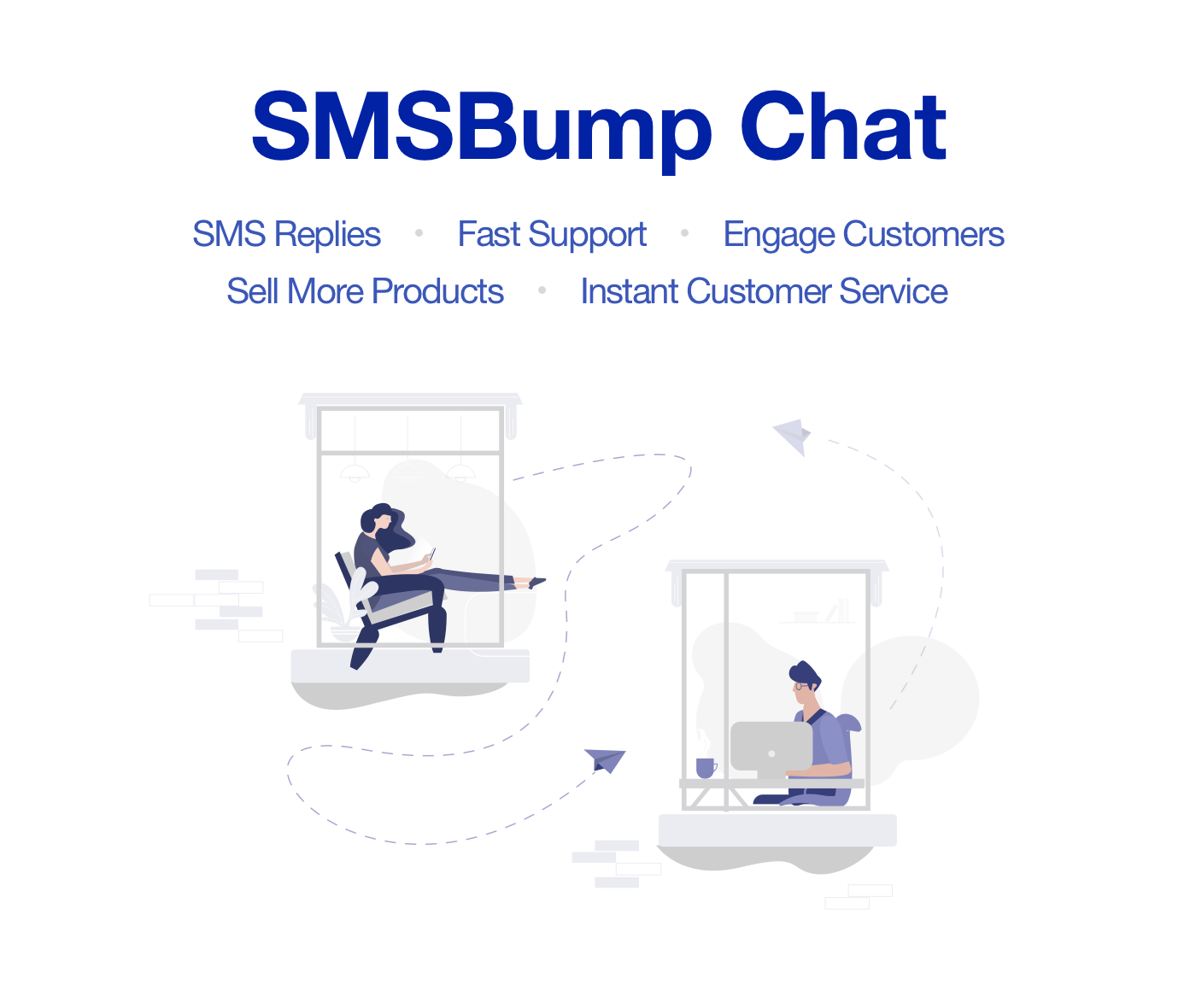 SMSBump Chat: Start texting with customers on mobile from your Shopify store