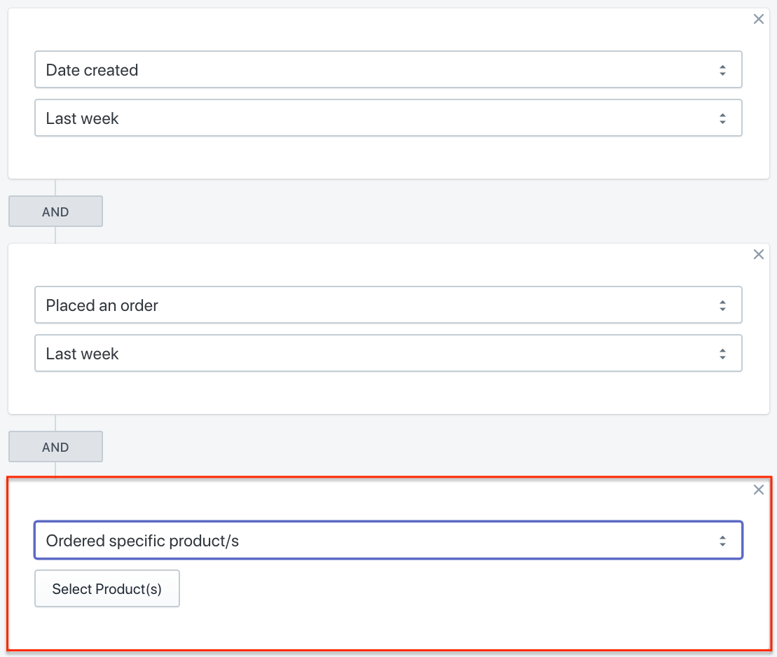 Segment Product Interest for New Shopify Customers