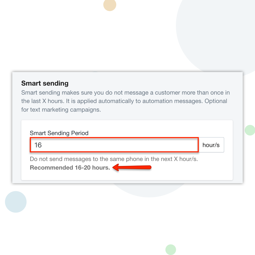 Smart_sending_SMSBump