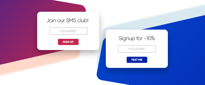 SMS Collection Form
