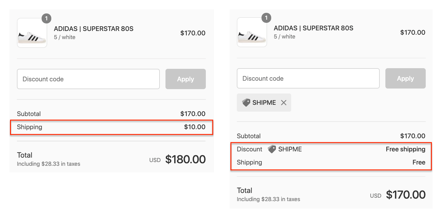 Personal Free Shipping Discounts in Abandoned Cart Recovery SMS Automations for Shopify