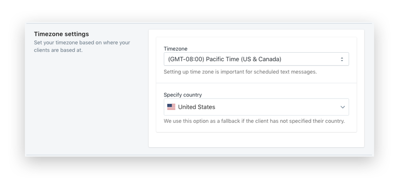 SMS Timezone Scheduling