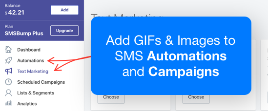 SMSBump: MMS messages now available for SMS Automations & Text Marketing Campaigns in Shopify